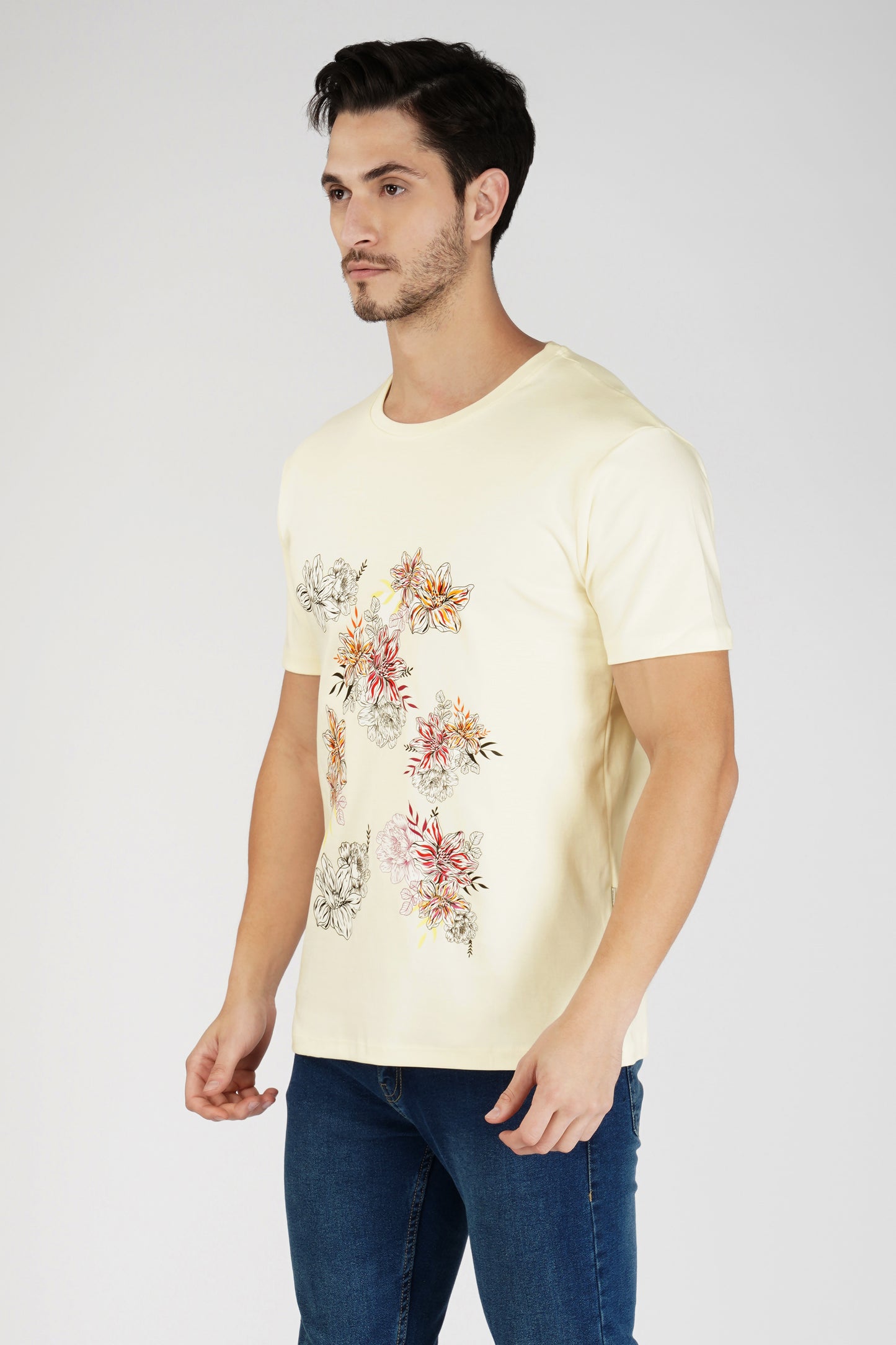 FLORAL GARDEN PRINTED T-SHIRT