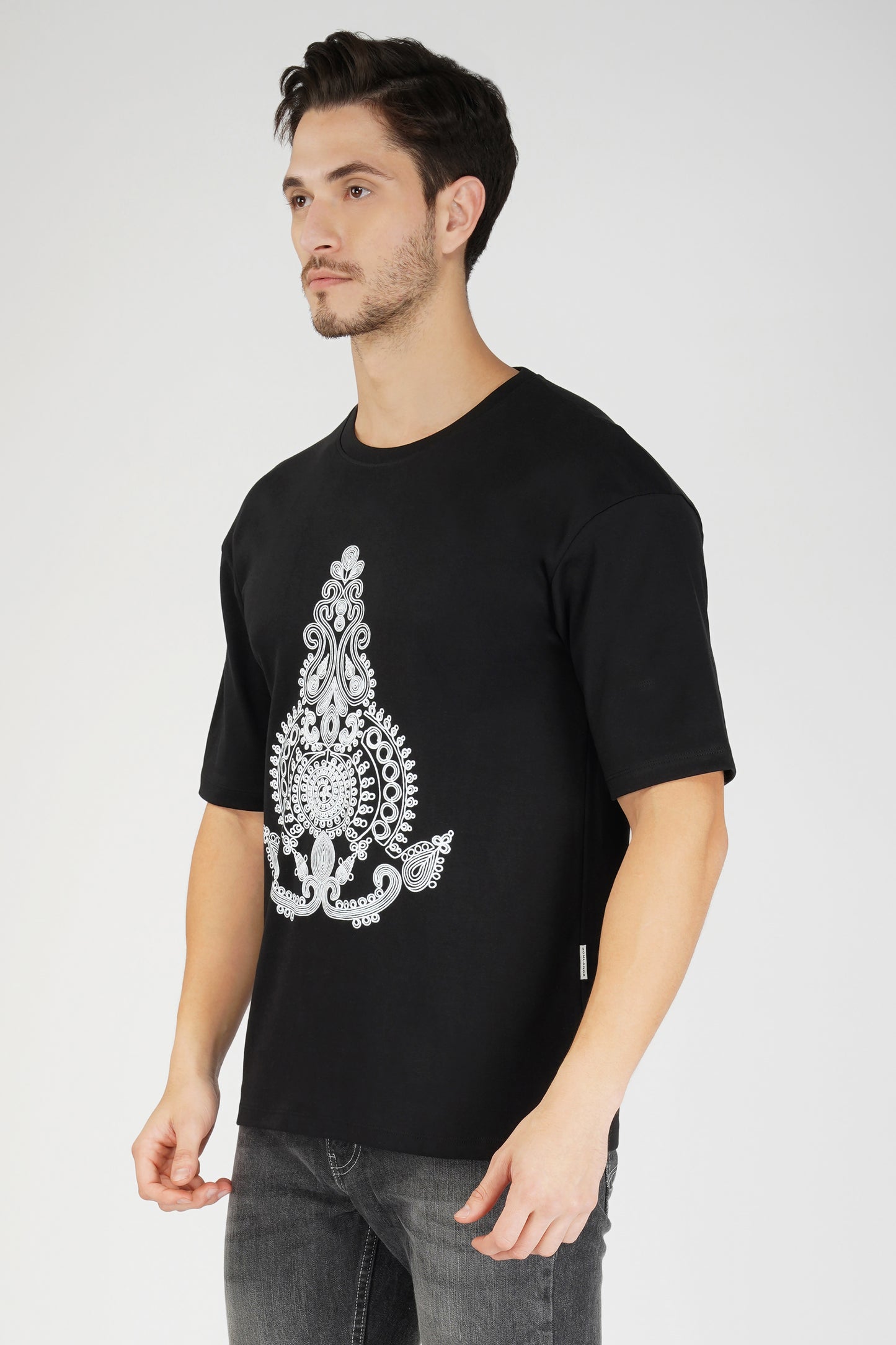 PAISLEY PRINTED T-SHIRT