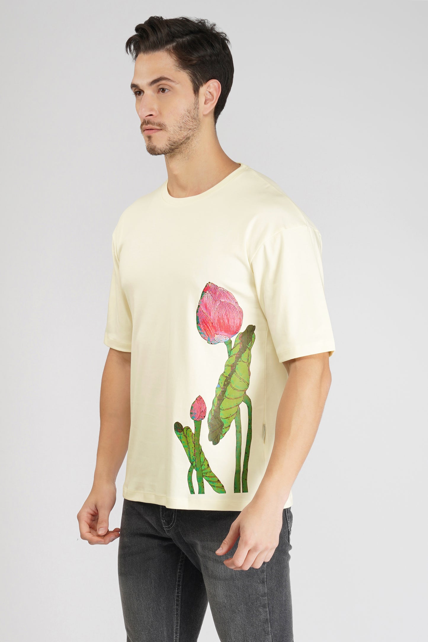 LOTUS PRINTED T-SHIRT