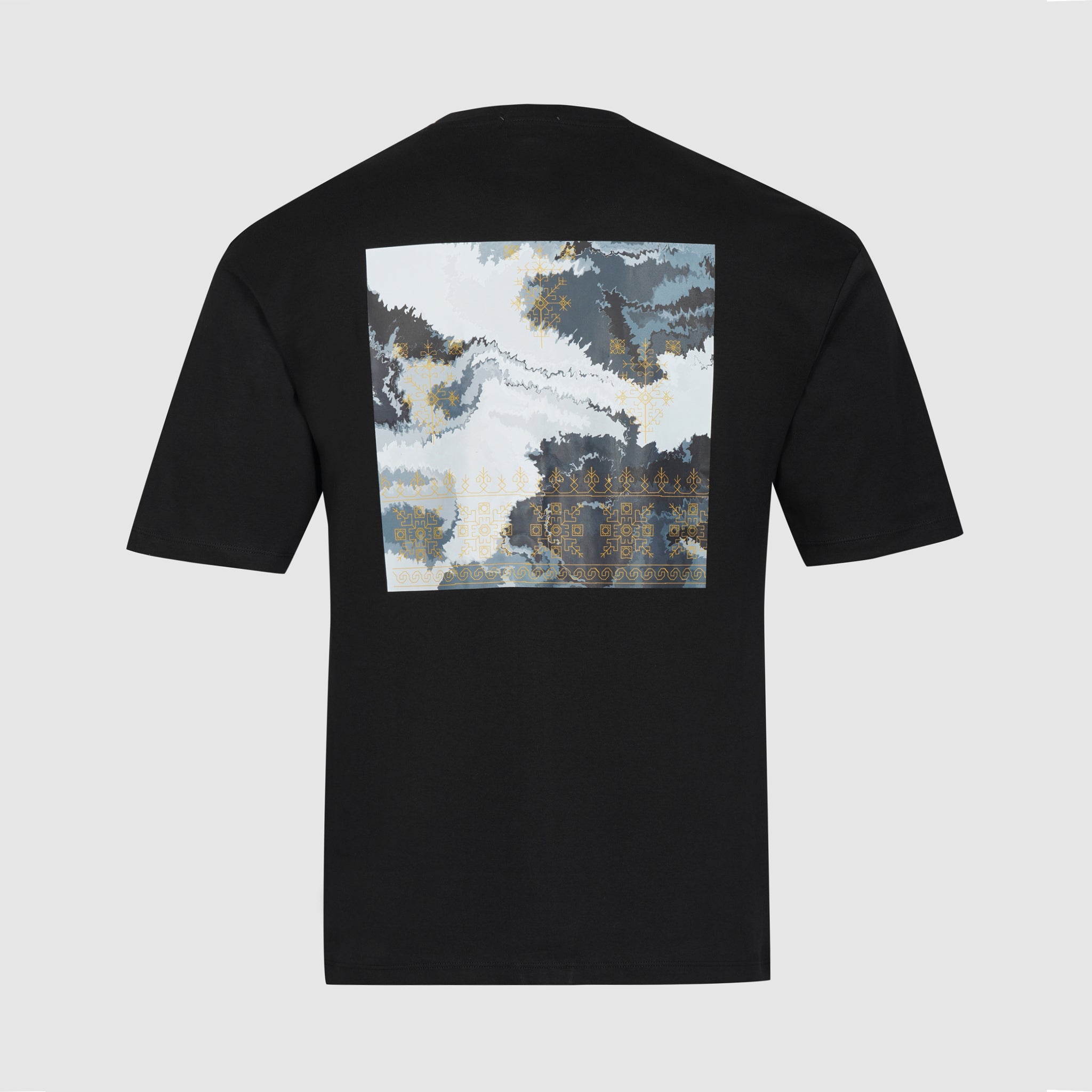 GOLDEN CLOUD PRINTED T-SHIRT – Homlandr